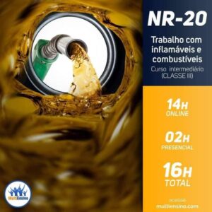 NR-20 – Trabalho com inflamáveis e combustíveis – Curso Intermediário